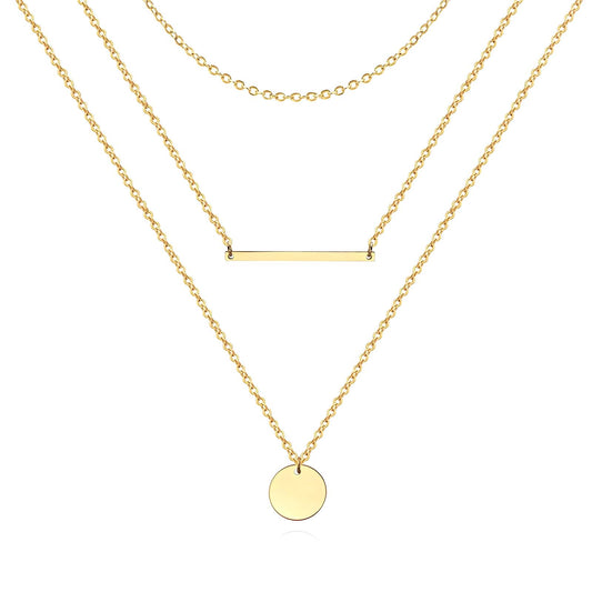 Bohemian – 18K Gold-Plated Stainless Steel Necklace
