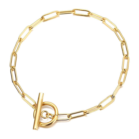 Valora – 18K Gold-Plated Stainless Steel Bracelet