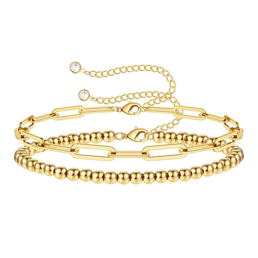 Dreamy – 18K Gold-Plated Stainless Steel Bracelet
