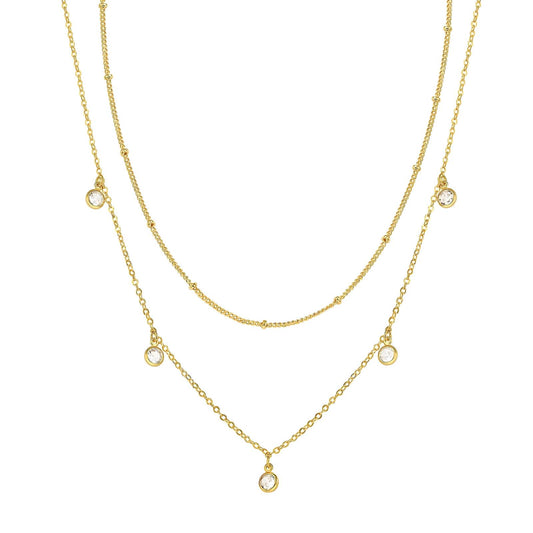 Aria – 18K Gold-Plated Stainless Steel Necklace