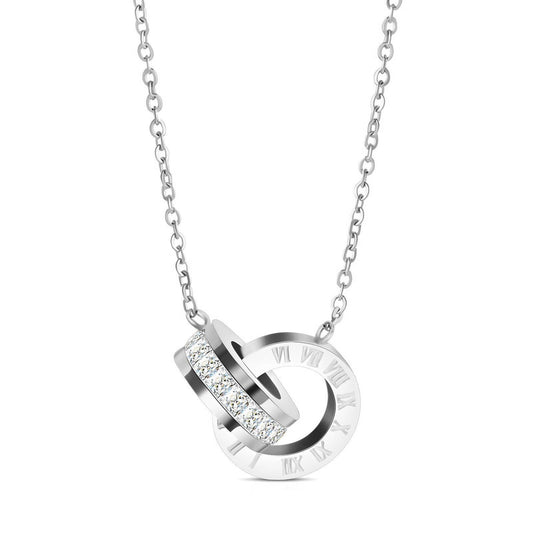Eternal Orbit – Stainless Steel Necklace