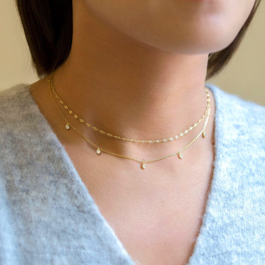 Aria – 18K Gold-Plated Stainless Steel Necklace
