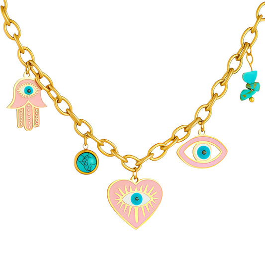 charms necklace